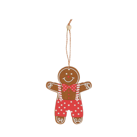 CHRISTMAS DECORATION - GINGERBREAD MIX DESIGNS 8.5 x 11.5 CM