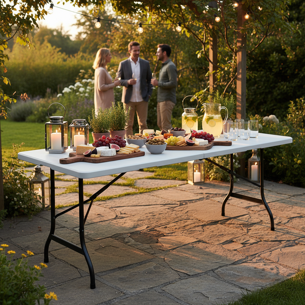 STÓŁ TURYSTYCZNY/CATERINGOWY SKŁADANY 180 x 75 x 72 CM