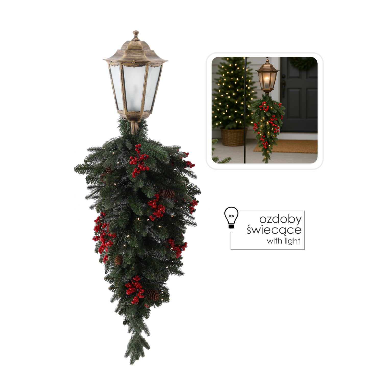 ŚWIĄTECZNY KINKIET BOŻONARODZENIOWY 90 CM LED 50L *9124 pol_pl_SWIATECZNY-KINKIET-BOZONARODZENIOWY-90-CM-LED-50L-9124-7893_3