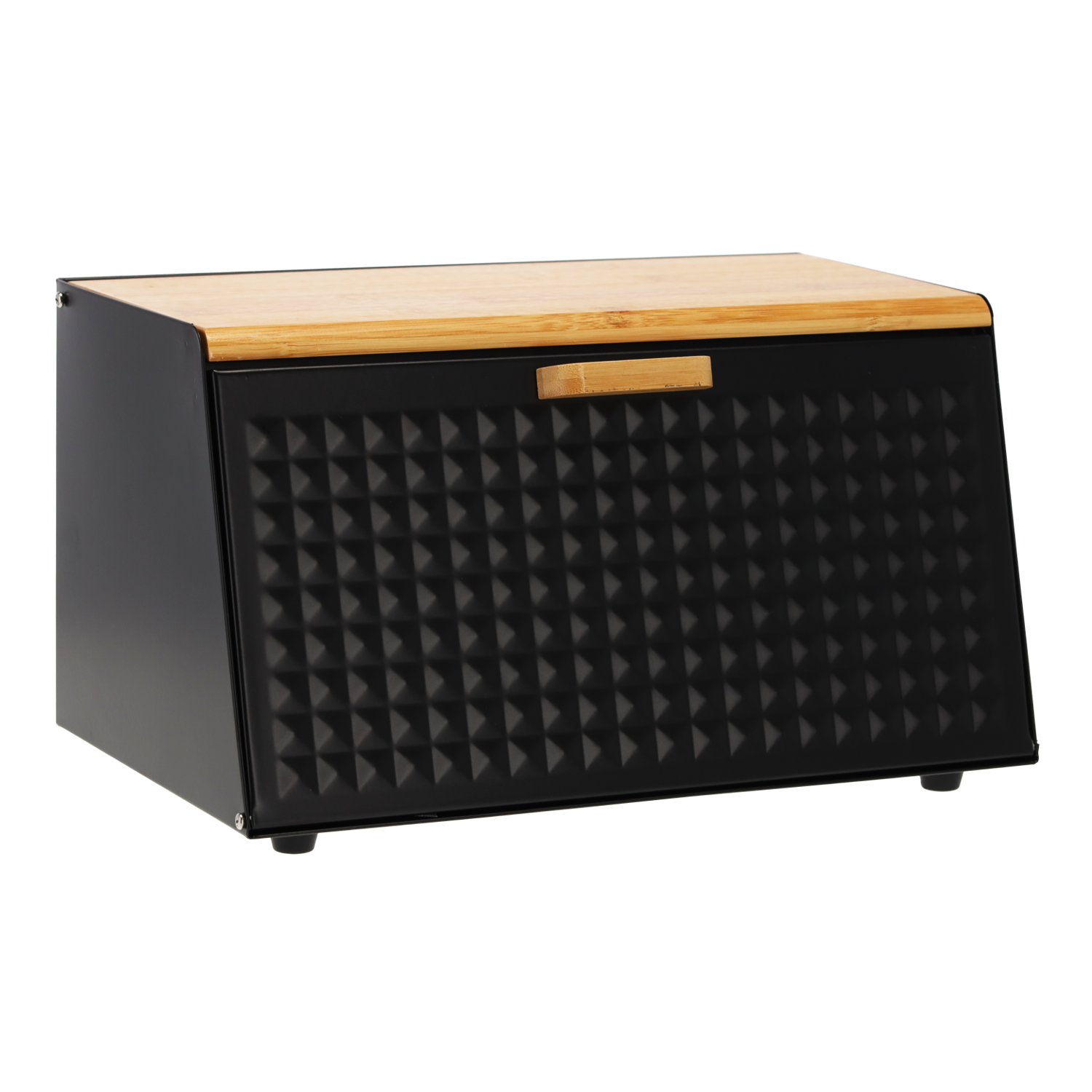 CHLEBAK HIBISCO - EMALIOWANY Z POKRYWĄ BAMBUSOWĄ 35,5 x 17 x 19,5 CM CZARNY pol_pl_CHLEBAK-HIBISCO-EMALIOWANY-Z-POKRYWA-BAMBUSOWA-35-5-x-17-x-19-5-CM-CZARNY-8879-4656_2