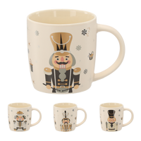 KUBEK PORCELANOWY DZIADEK DO ORZECHÓW 365 ML MIX WZORÓW *1858