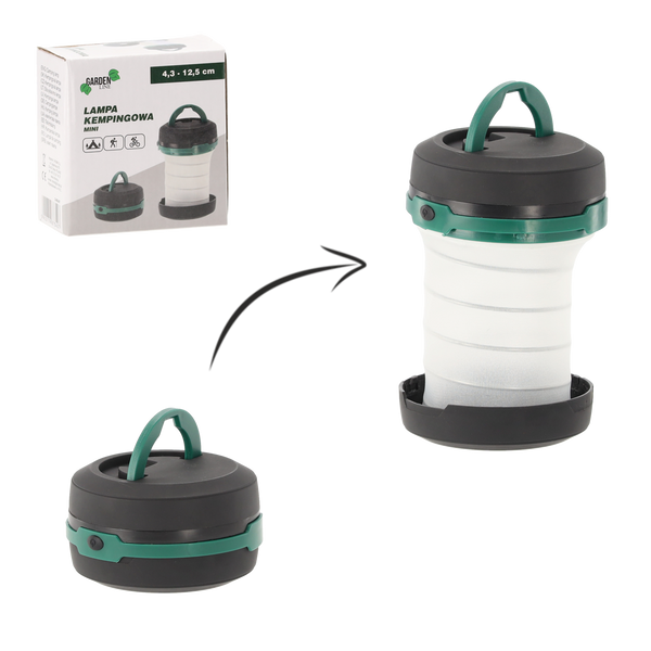 LAMPA DE CAMPING MINI 4,3-12,5 CM *3407
