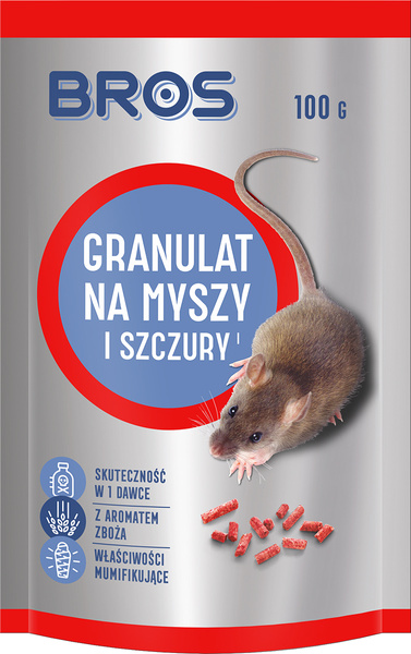 MOUSE AND RAT GRANULES 100G