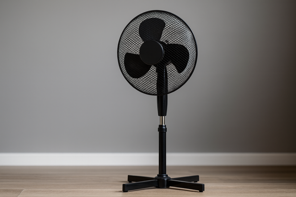 WENTYLATOR STOJĄCY CZARNY 45W 