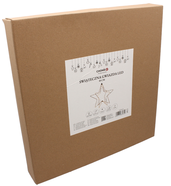 CHRISTMAS DECORATION - CHRISTMAS STAR 120 LEDS WARM WHITE