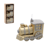 SET OF 3 CHRISTMAS TREE ORNAMENTS - TOY TRAIN 10 CM pack=12 sets