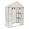 Garden Greenhouse with Shelves White 140 x 73 x 200 CM