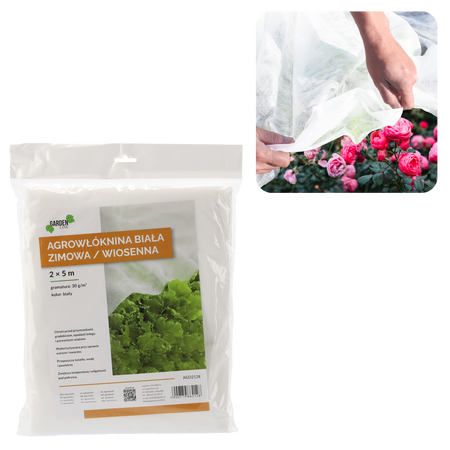 AGROTEXTIL 2 x 5 M ZIMNÍ/JARNÍ BÍLÝ 30g *2128