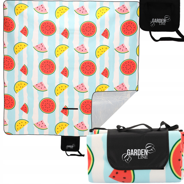 PICNIC BLANKET 200x200 CM FRUITS