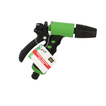 ADJUSTABLE GARDEN HOSE SPRAY NOZZLE