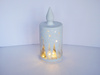 LANTERN LED - CANDLE WHITE 7,5 X 17 cm