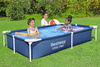 Piscină de grădină cu cadru metalic 259 x 170 x 61 CM *9575 *7982