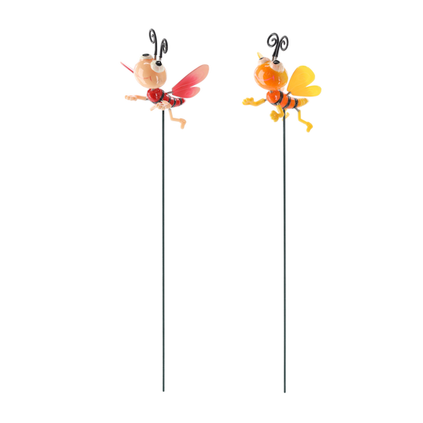 DECORATION ON A STICK FOR A PLANT POT/GARDEN - BUTTERFLY 12 CM / 50 CM