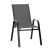 BALCONY FURNITURE SET - 2 CHAIRS + TABLE - GREY *5901
