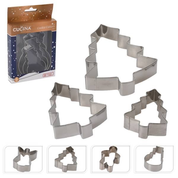 KPL.3 COOKIE CUTTERS*8666