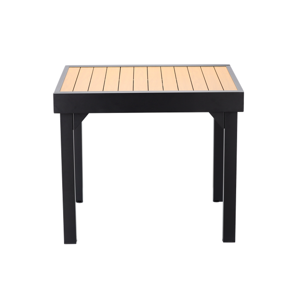 ROZKLADACÍ ALUMINIOVÝ STÔL "ALEX" 90/180 x 90 x 75,5 CM *0381