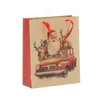 CHRISTMAS GIFT BAG SANTA CLAUS 26 x 32 x 10 CM