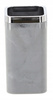 5-PIECE BATHROOM SET SQUARE MARBLE GREY
