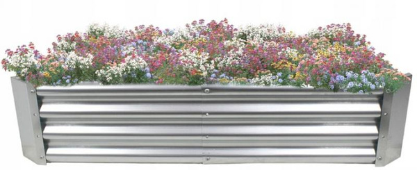 GRZĄDKA WARZYWNO-KWIATOWA 180 X 90 X 30 CM PROSTOKĄTNA OCYNK *8298