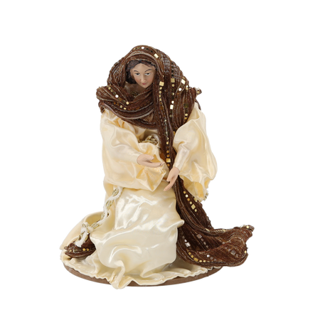 SET FIGURI DE CRĂCIUN 10 EL. PÂNDIND 33 CM *6455