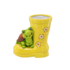 POTTERY POT WITH TURTLE