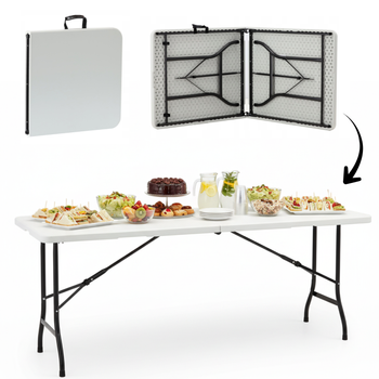 FOLDING CAMPING TABLE 180 X 70 X 74 CM
