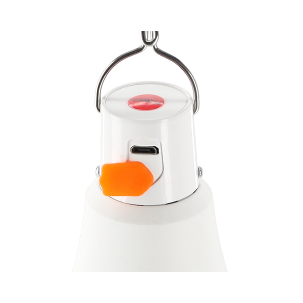 SOLÁRNA LAMPA 7,6 x 7,6 x 14,6 CM LED ŽIAROVKA STUDENÁ BIELA *6155