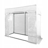 SZKLARNIA NA POMIDORY BIAŁA 200 x 77 x 168/146 cm