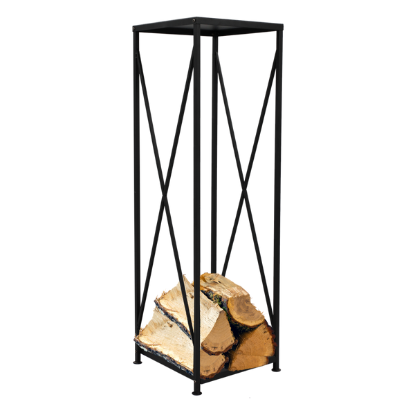 METALOWY STOJAK NA DREWNO OPAŁOWE 34X34X111CM *5875