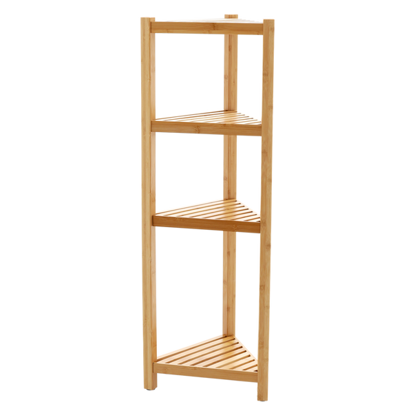 BAMBOO SHELVES WITH FOUR LEVELS 34x34x99 CM