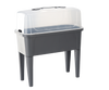GREENHOUSE TABLE WITH LID 76 x 38 x 83 CM GREY