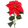 ARTIFICIAL FLOWER - POINSETTIA 72 CM RED