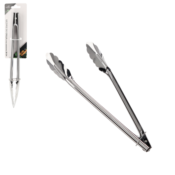 Clește pentru grătar din oțel inoxidabil 28 cm *0711