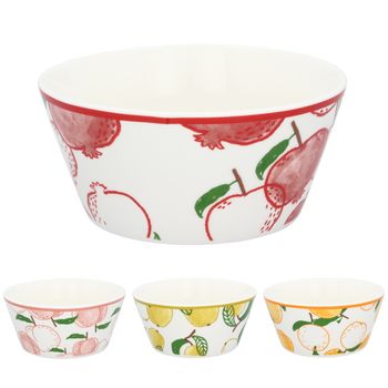 MISECZKA PORCELÁNOVÁ 500ML OVOCIE balenie=6ks *5237