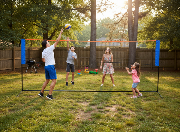 SIATKA SPORTOWA WIELOFUNKCYJNA 305 x 103 x 95 / 155 / 225 CM