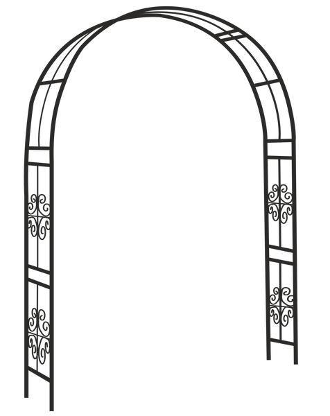 Garden Pergola 118 x 24 x 220CM