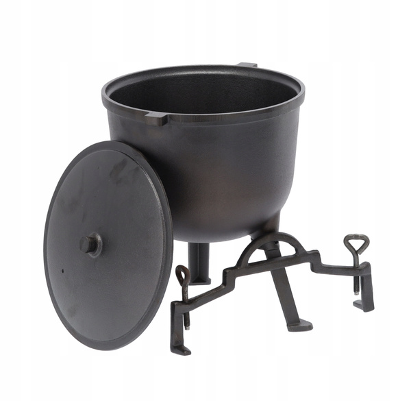 CAST IRON MEAT POT 8L
