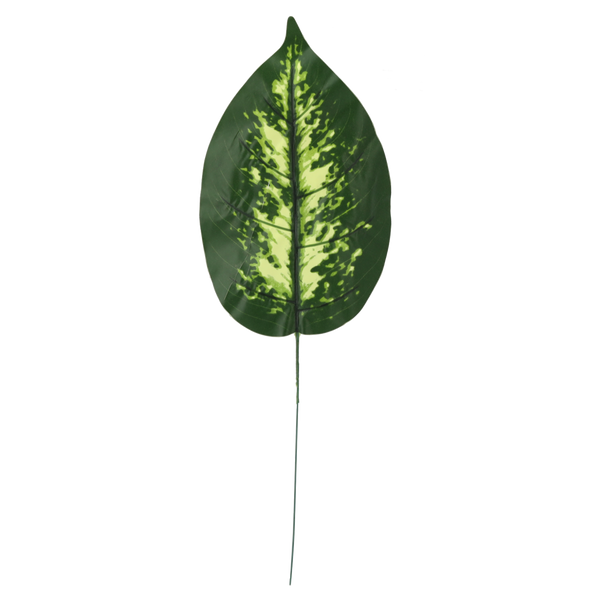 SET OF 12 ARTIFICIAL BRANCHES - DIFFENBACHIA LEAF 47,5 x 27 x 17 CM