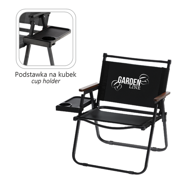 FOLDING CAMPING/FISHING CHAIR KERMIT 52 x 43 x 67 CM