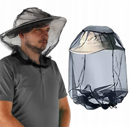 NET FOR BEEKEEPING / MOSQUITO HAT 57 x 57 CM