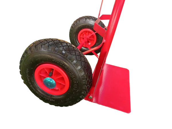 WÓZEK MAGAZYNOWO TRANSPORTOWY / MŁYNARKA CZERWONY, UDŹWIG: 200 KG *6865