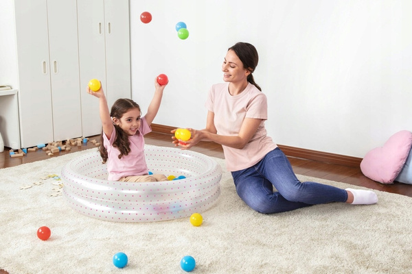 Bestway® 36" x H8"/91cm x H20cm Splash & Play Ball Pit Play Pool