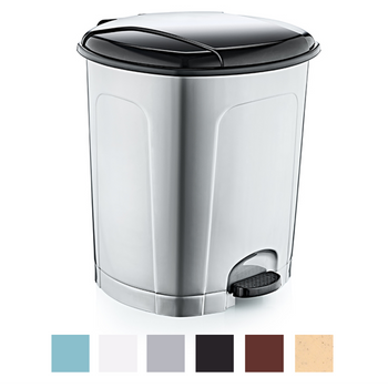 TRASH CAN WITH PEDAL 11.5L