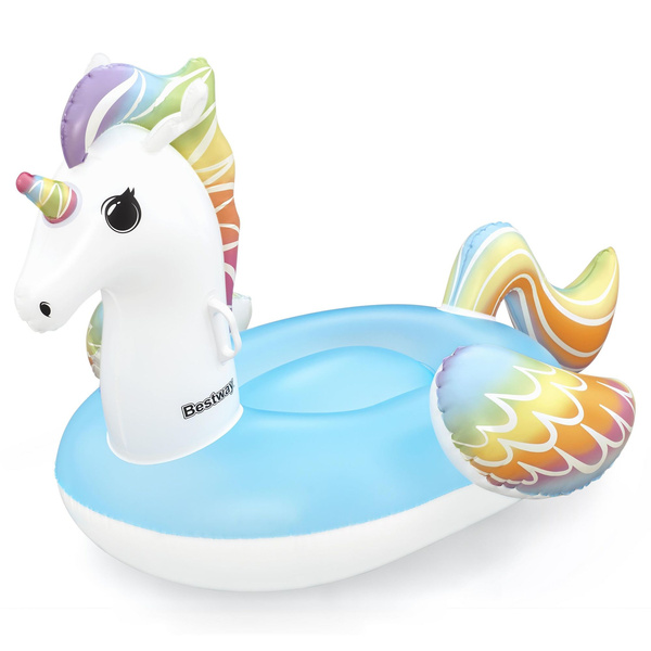 Bestway® 61" x 47"/1.55m x 1.19m Fantasy Unicorn Ride-On