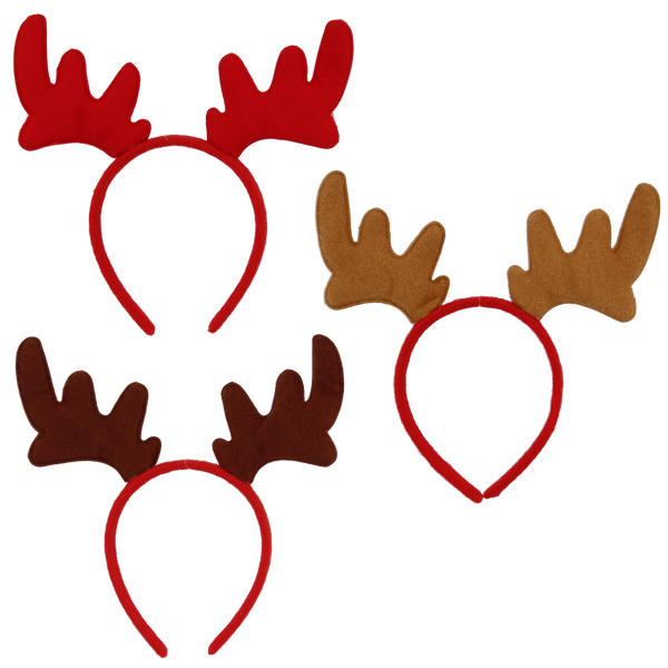 HEADBAND - REINDEER HORNS 22 x 24 CM