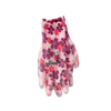 GARDEN GLOVES "7" PATTERN, POLYESTER WITH POLYURETHANE PACKET=12