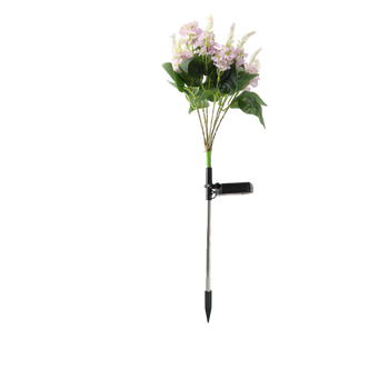 LAMPA SOLARNA H 68 CM OSTRÓŻKA 30 LED CIEPŁY BIAŁY disp=12szt *4682