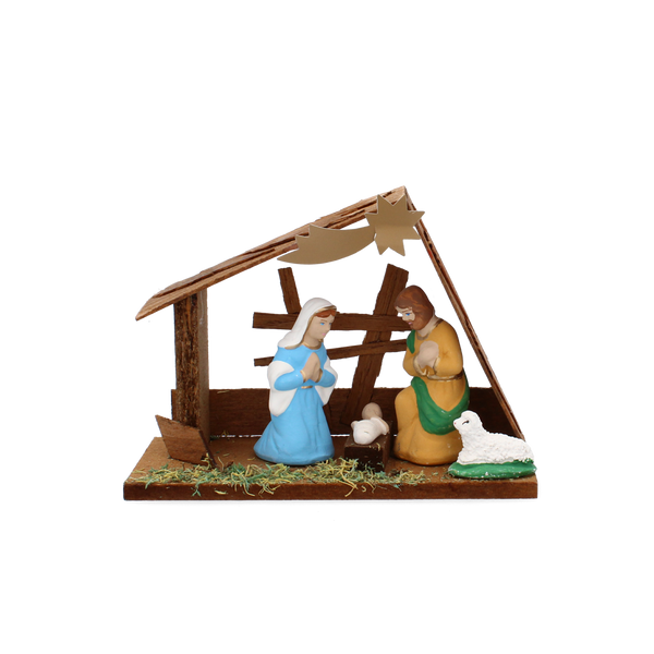 SMALL NATIVITY SCENE COLOR