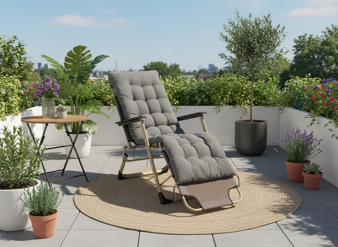 FOTEL OGRODOWY SKŁADANY Z PODUSZKĄ SZARY *6889 pol_pl_FOTEL-OGRODOWY-SKLADANY-Z-PODUSZKA-SZARY-6889-2284_2