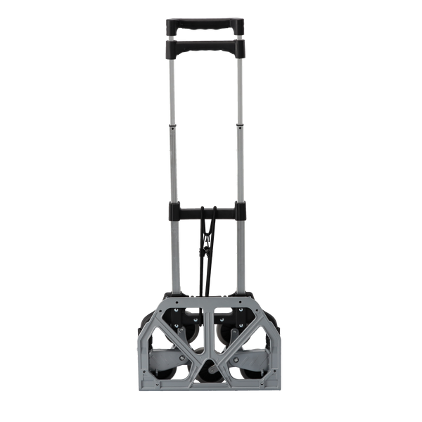 WÓZEK SCHODOWY TRÓJKOŁOWY SKŁADANY ALUMINIOWY 47,5 x 47,5 x 100 CM UDŹWIG: 35 KG / 70 KG 
